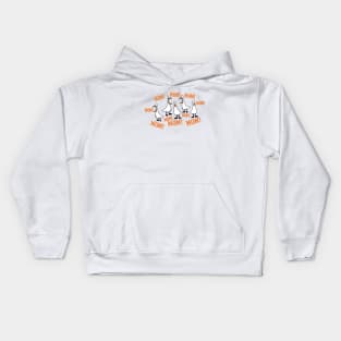 Mom Mom Mom Mom And Mom Kids Hoodie